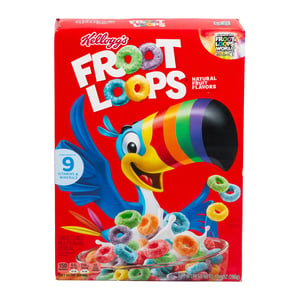 Buy Kelloggs Froot Loops Sweetened Multi-Grain Cereal 286 g Online at Best Price | Sugar & chocolate cereals | Lulu UAE in UAE