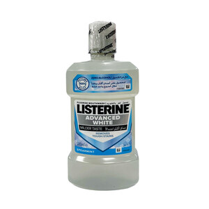 Listerine Advanced Zero Alcohol White Spearmint Mouthwash 500 ml