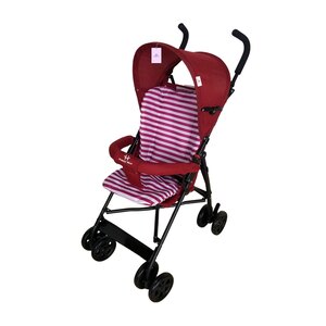 Happy Well Foldable Baby Buggy 668F Red A24