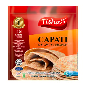 Tishas Capati Malaysian Chapati 500g
