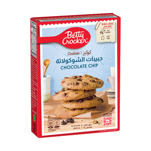 Buy Betty Crocker Cookie Mix Chocolate Chip 496 g Online at Best Price | Cake & Dessert Mixes | Lulu Kuwait in Kuwait