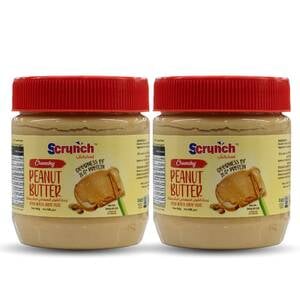 Scrunch Crunchy Peanut Butter 2 x 340 g