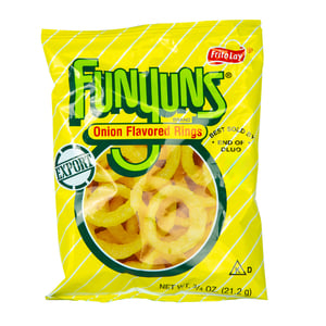 Fritolay Funyuns Onion Flavored Rings 21.2 g