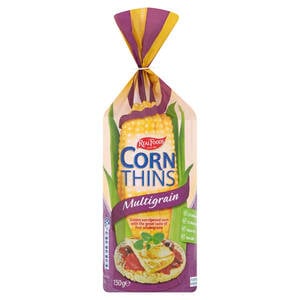 Real Foods Corn Thins Multigrain Gluten Free 150g