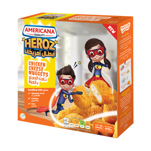 Americana Heroz Chicken Cheese Nuggets 400 g
