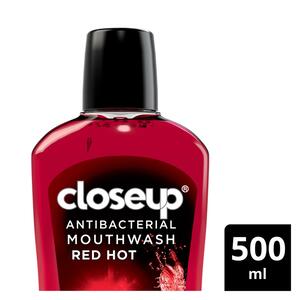 Closeup Antibacterial Mouthwash Red Hot 500 ml