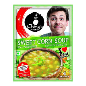 اشتري قم بشراء تشينجز سيكريت شوربة ذرة حلوة بالخضروات 55 جم Online at Best Price من الموقع - من لولو هايبر ماركت CookUp Soups في الامارات