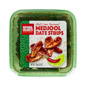 Natural Delights Medjool Date Strips Seasoned With Chili & Lime 284 g