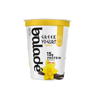 Buy Balade Farms Low Fat Greek Yogurt Vanilla Flavour 450 g Online at Best Price | Flavoured Yoghurt | Lulu UAE in Kuwait