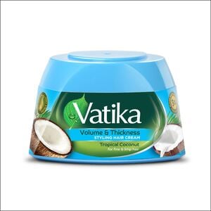 Buy Vatika Volume & Thickness Styling Hair Cream Tropical Coconut 140 ml Online at Best Price | Hair Creams | Lulu Kuwait in UAE