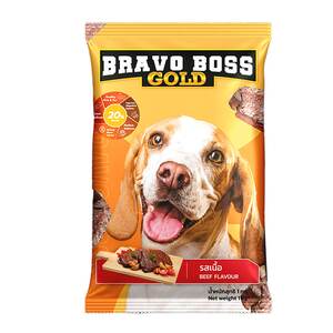 Bravo Boss Gold Beef Flavour Dog Food 1 kg