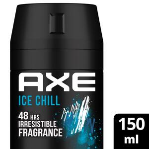 Buy Axe Ice Chill 48H Body Spray Deodorant 150 ml Online at Best Price | Mens Deodorants | Lulu Kuwait in Saudi Arabia