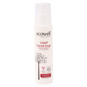 Buy Ecowell Organic Orange Oil Liquid Facial Soap 200 ml Online at Best Price | Face Wash | Lulu UAE in UAE
