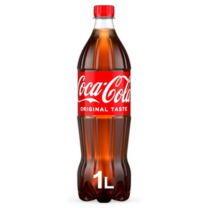 اشتري قم بشراء كوكا كولا عادي 1 لتر Online at Best Price من الموقع - من لولو هايبر ماركت Cola Bottle في السعودية