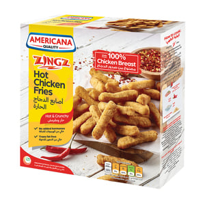 Americana Zingz Hot Chicken Fries 400 g