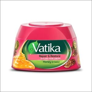 Vatika Repair & Restore Styling Hair Cream Honey & Almond 140 ml