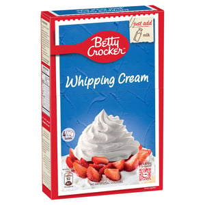 Buy Betty Crocker Whipping Cream Mix Fluffy White 140 g Online at Best Price | Cake & Dessert Mixes | Lulu UAE in Kuwait