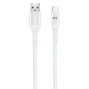 ماي كاندي كابل USB A إلى Type C للشحن والمزامنة، 1.2 متر، أبيض ،  ACMYCN2019CBL019