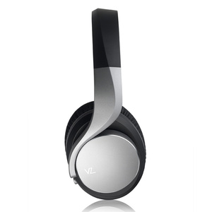 Voz Pro Audio Bluethooth Headset, Black/Silver, VZ2