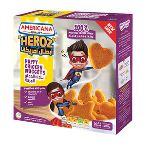 Americana Heroz Happy Chicken Nuggets 400 g