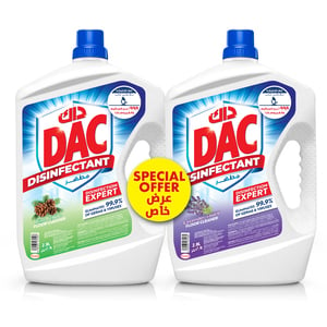 Dac Disinfectant Pine 2.9 Litre + Lavender 2.9 Litre