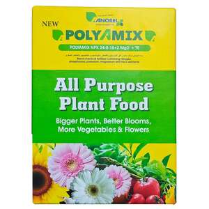 Polyamix NPK 24-8-16+2 MgO +TE All Purpose Plant Food 500g