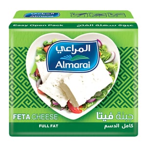Buy Almarai Full Fat Feta Cheese 200 g Online at Best Price | Soft Cheese | Lulu Kuwait in Kuwait