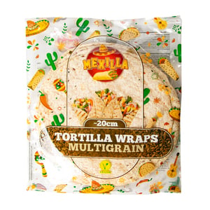 Mexilla Multigrain Tortilla Wraps 20cm 400 g