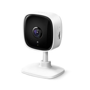 TP-Link Tapo Mini Smart Security Camera ، CCTV داخلي ، يعمل مع Alexa و Google Home ، لا يوجد محور ، 1080 بكسل ، صوت ثنائي الاتجاه ، رؤية ليلية ، تخزين SD ، مشاركة الجهاز (TC60)