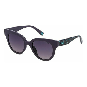 Fila Women's Round Sunglasses, Violet Gradient, SFI119 5109NU Rnd Vlt