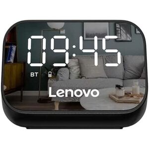 Lenovo TS13-BK(thinkplus) Multifunctional Bluetooth speaker clock alarm hands free call mini compact universal for mobile phones