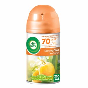 Buy Air Wick Freshmatic Gadget + Sparkling Citrus 250 ml Online at Best Price | Auto AirFresh.Machin | Lulu UAE in UAE