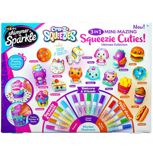 Shimmer N Sparkle 3 in 1 Mini Mazing Squeezy Cuties, 17356
