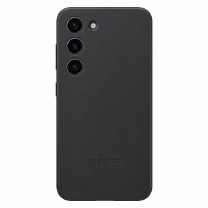 Samsung S23+ Leather Case, Black, EF-VS916LBEGWW