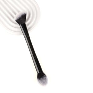 Beone Womens Dual Ended 2 in 1 Makeup Brush, Black, MB-2