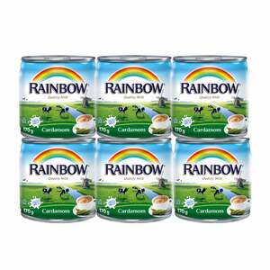 Rainbow Cardamom Evaporated Milk Value Pack 6 x 170 g