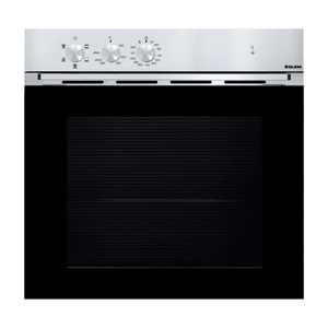 Glemgas Built-in Electric Oven, 60 cm, 63 L, Stainless Steel/Black, GFM-52IX