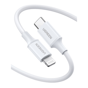 Ugreen MFi USB-C to Lightning Charging Cable, White, 10493