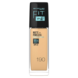 Maybelline Fit Me Matte + Poreless Foundation 190 1 pc