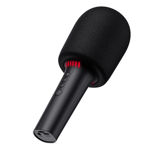 Trands Bluetooth Wireless Karaoke Microphone, Black, TR-KO14