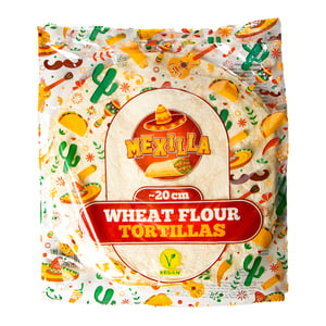 Mexilla Wheat Flour Tortillas 20cm 400 g