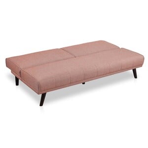 Maple Leaf Fabric Sofa Bed 4359 Maroon