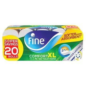 Fine Comfort XL Toilet Paper 2ply 20 pcs