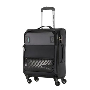 امريكان توريستر حقيبة سفر بعجلات مرنة ماجورز مع قفل TSA، 70 سم، أسود