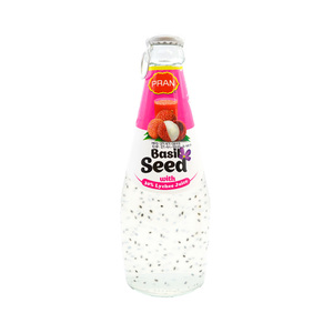 Pran Basil Seed Drink Lychee 290ml