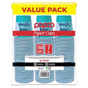Papco Paper Cup 7oz Value Pack 3 x 50 pcs