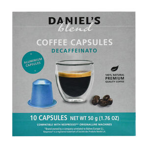 Daniel's Blend Decaffeinato Coffee Capsules 10 pcs 50 g