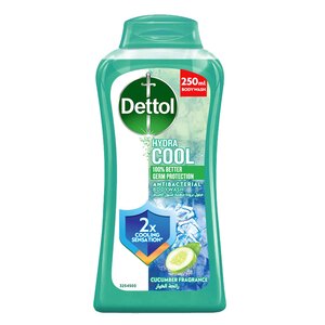 Buy Dettol Hydra Cool Antibacterial Body Wash 250 ml Online at Best Price | Shower gel & body wash | Lulu KSA in Saudi Arabia