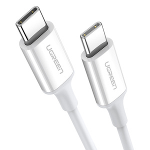 Ugreen USB-C to USB-C Cable, 1 m, White, 60518