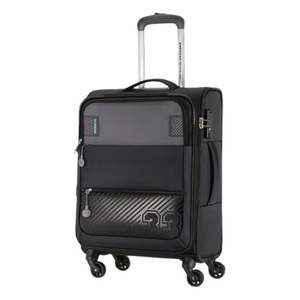 American Tourister Majores Soft Trolley  with TSA Combination Lock, 59  cm, Black